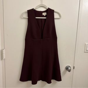 Wilfred maroon dress/jumper